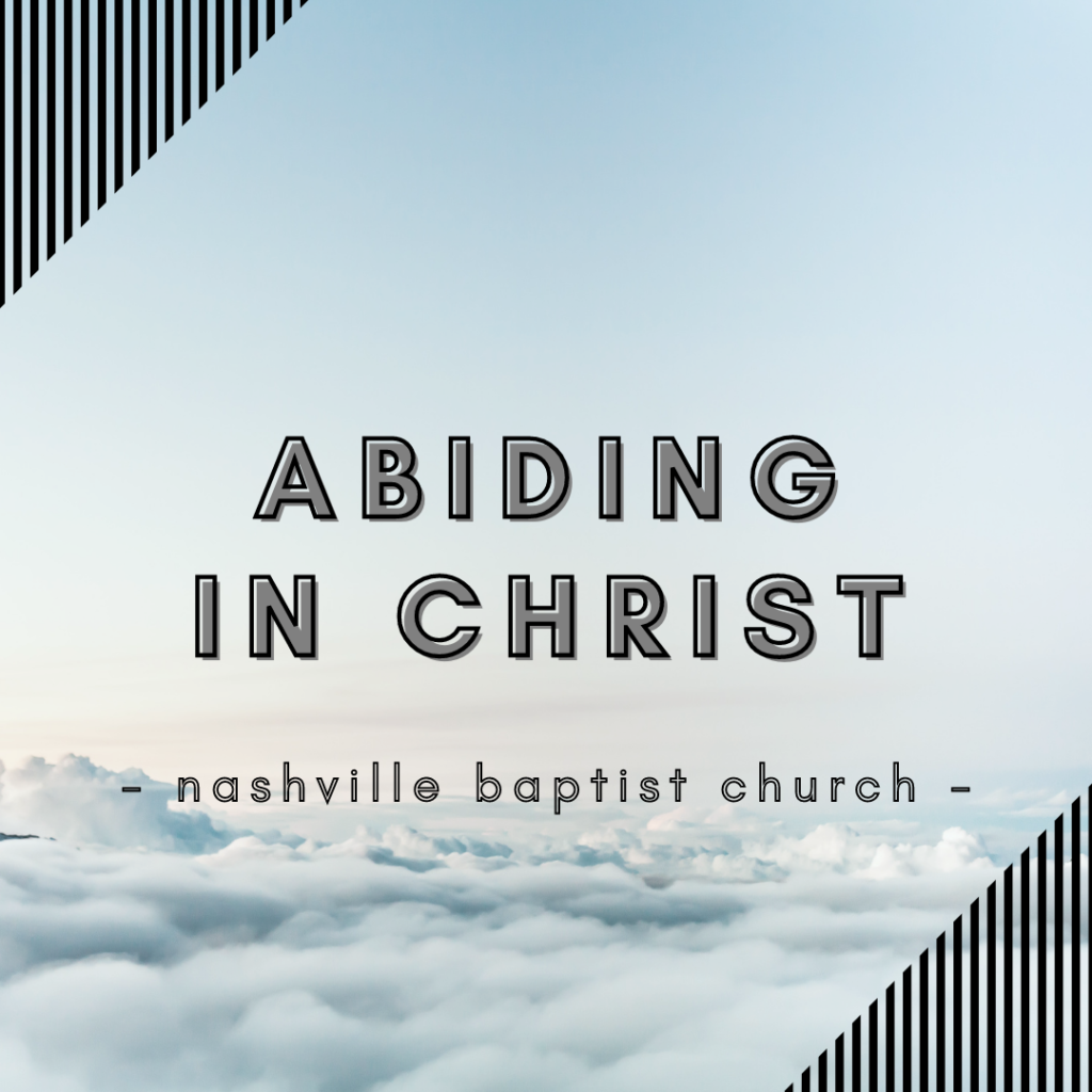 Abiding in Christ