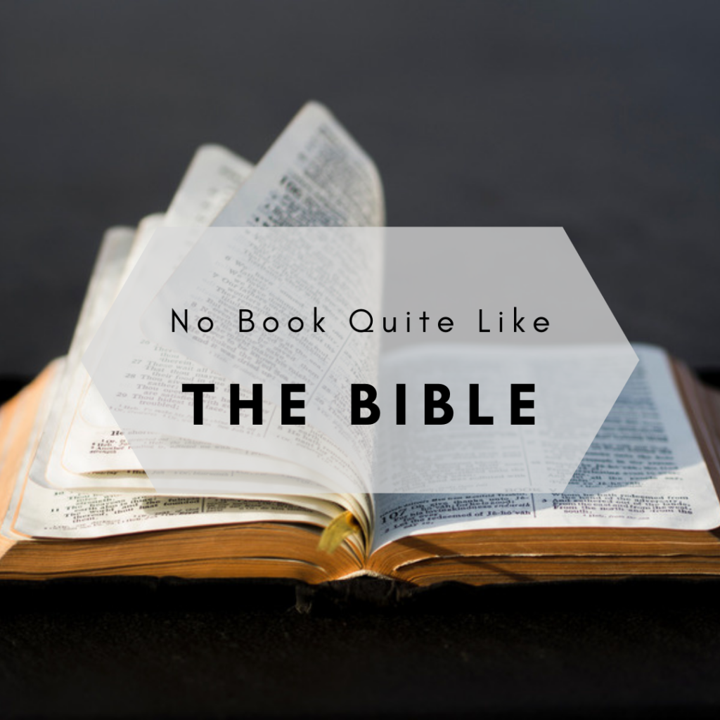 No Book Quite Like the Bible