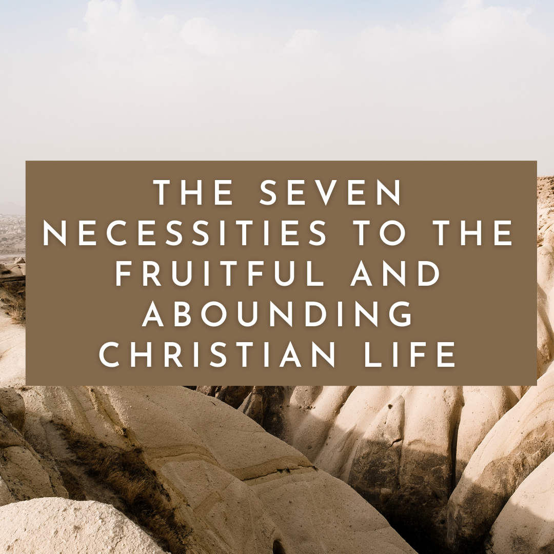 The Seven Necessities to the Fruitful and Abounding Christian Life