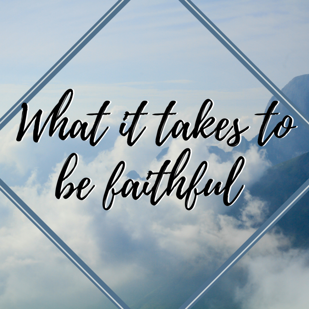 What it takes to be Faithful