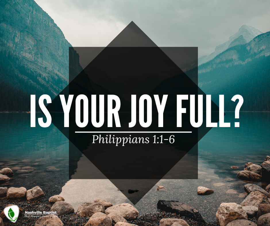 Is Your Joy Full?