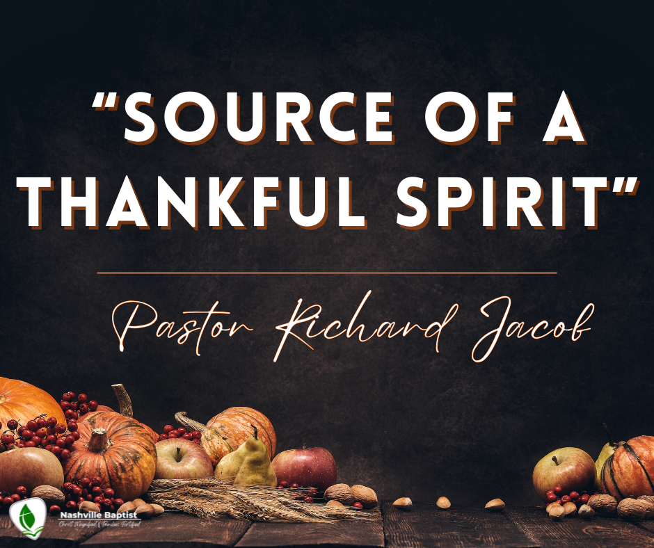 Source of a Thankful Spirit